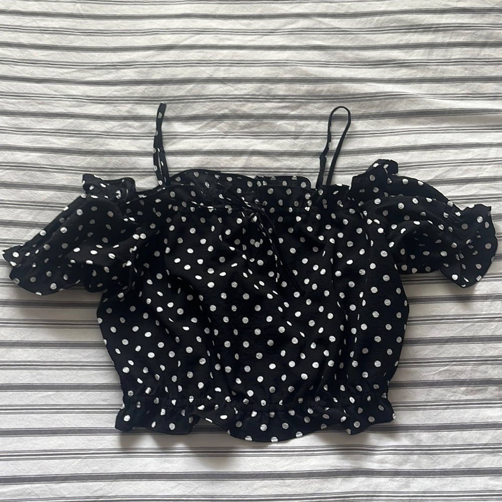 Ruffle crop top